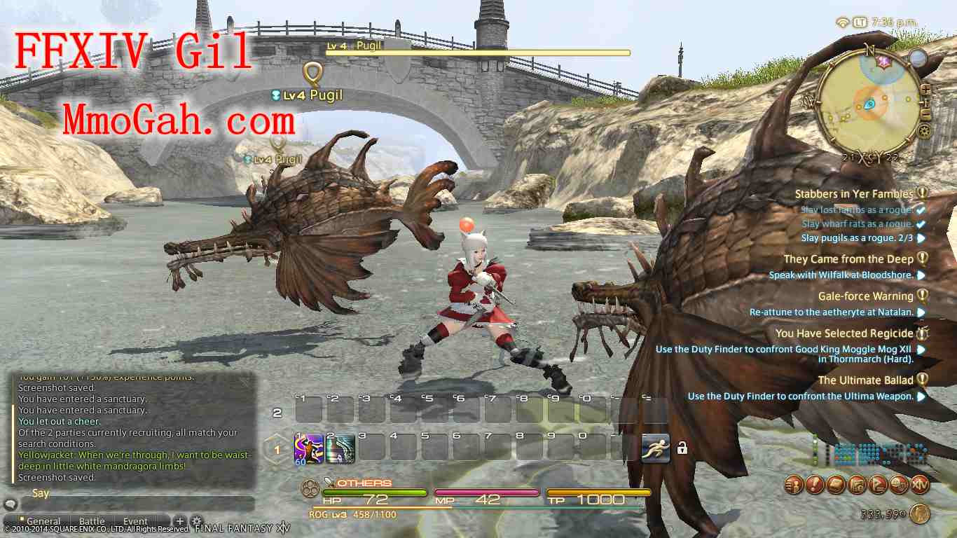 What Weapon Suits Rogue Most in FFXIV ARR?