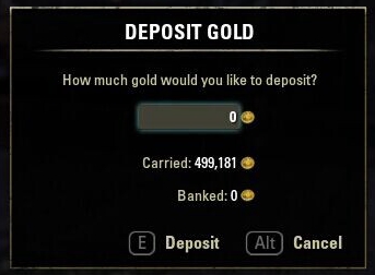 Trading system in eso
