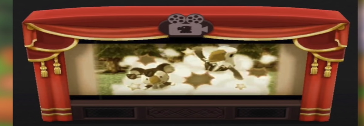 Animal Crossing Cinema Screen