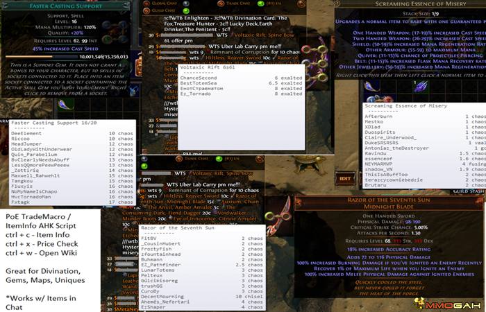 Path Of Exlie Poe Trade Macro Guide