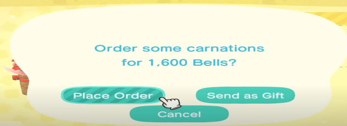 Animal Crossing Carnations Item