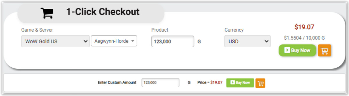 custom amount