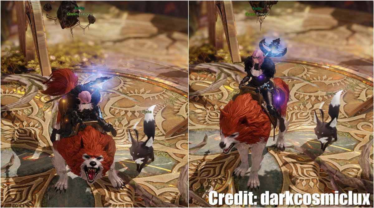 Free Mounts You Can Get in Lost Ark Red Mane Wolf