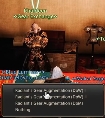 Gear Augmentation