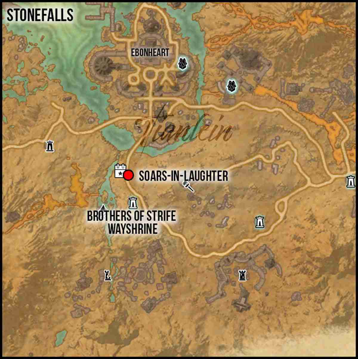 Stonefalls Map - The Elder Scrolls Online (ESO)