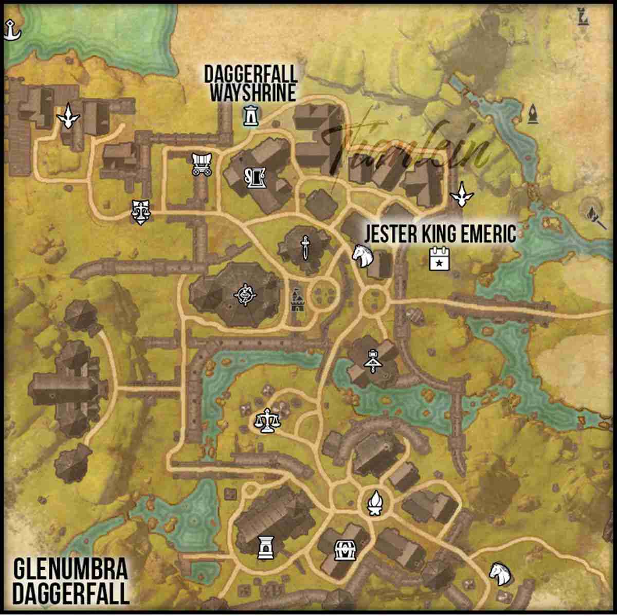 Guide to ESO Jester's Festival 2022 Royal Revely quest giver location