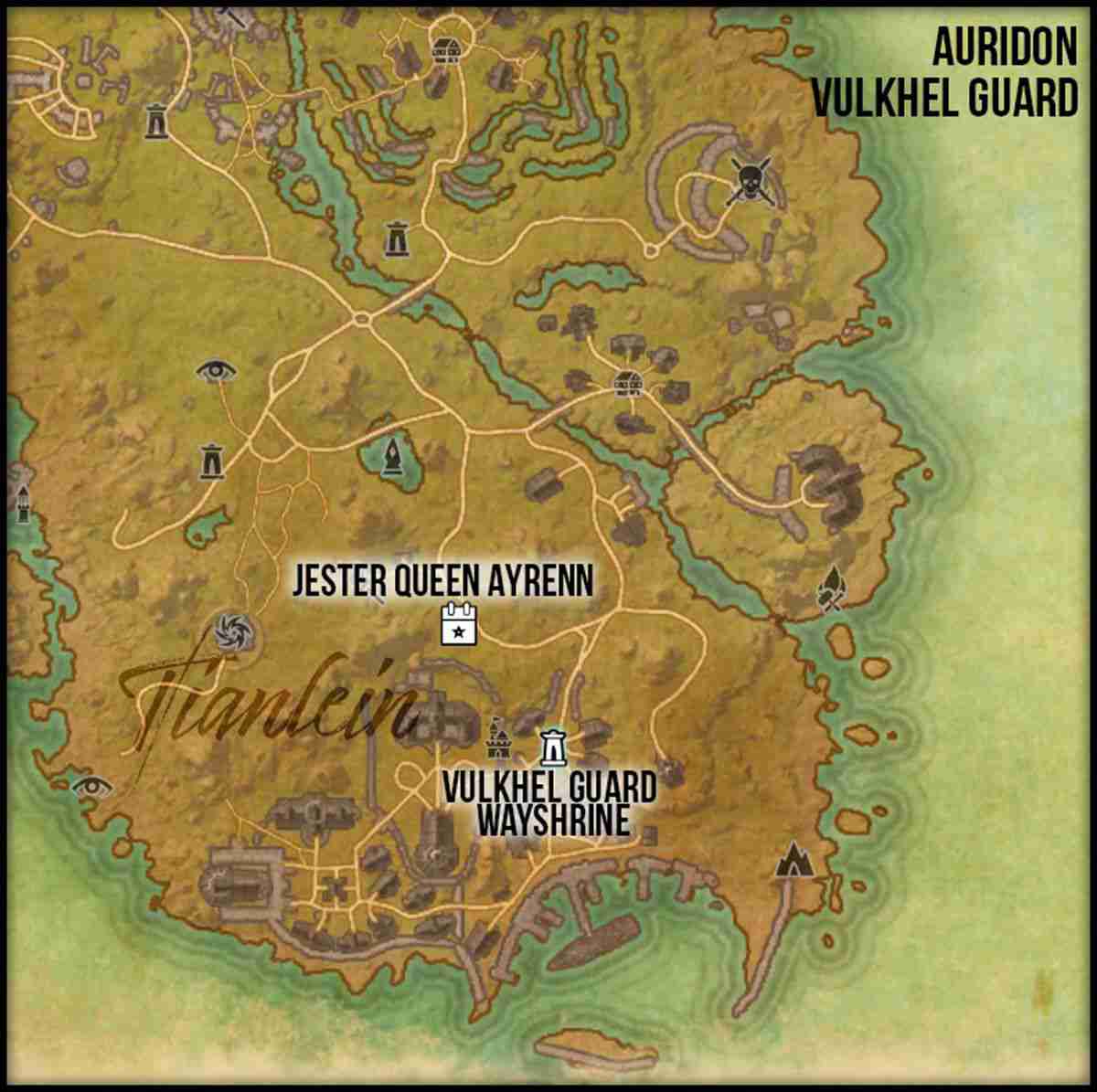 Guide to ESO Jester's Festival 2022 Springtime Flair quest giver locaton