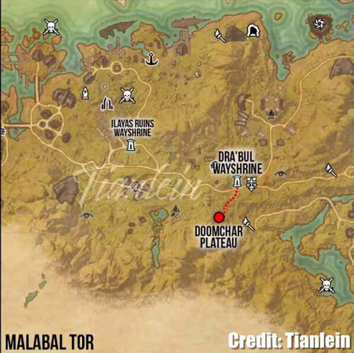 How to Get Unstable Morpholith Pet and Doomchar Plateau House in ESO  pic1 Doomchar Plateau House Location
