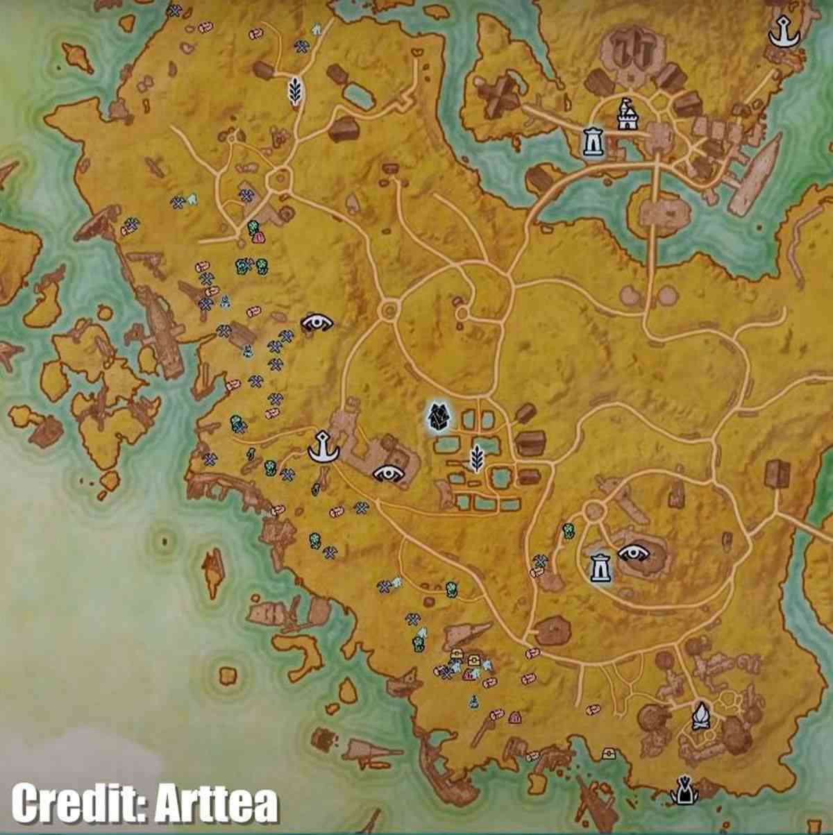 Khenarthi’s Coastline Best Places to Farm Materials in ESO pic 6 Khenarthi's Coastline