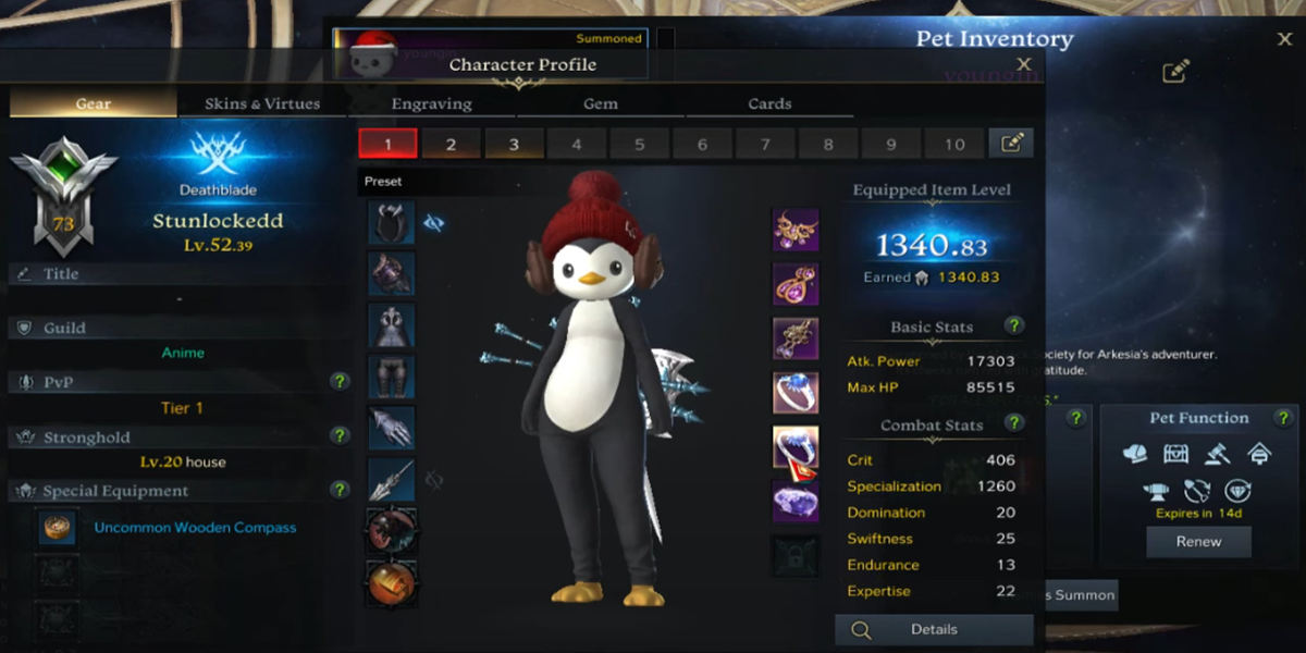Lost Ark Specialization