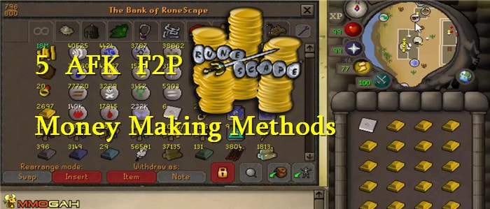 Osrs Gold Guide 5 Afk F2p Low Requirement Money Making Methods - 