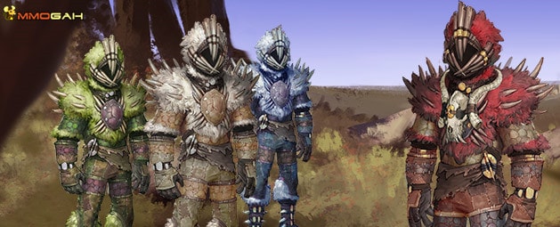 runescape outfits collecting for volcanic trapper outfit start on