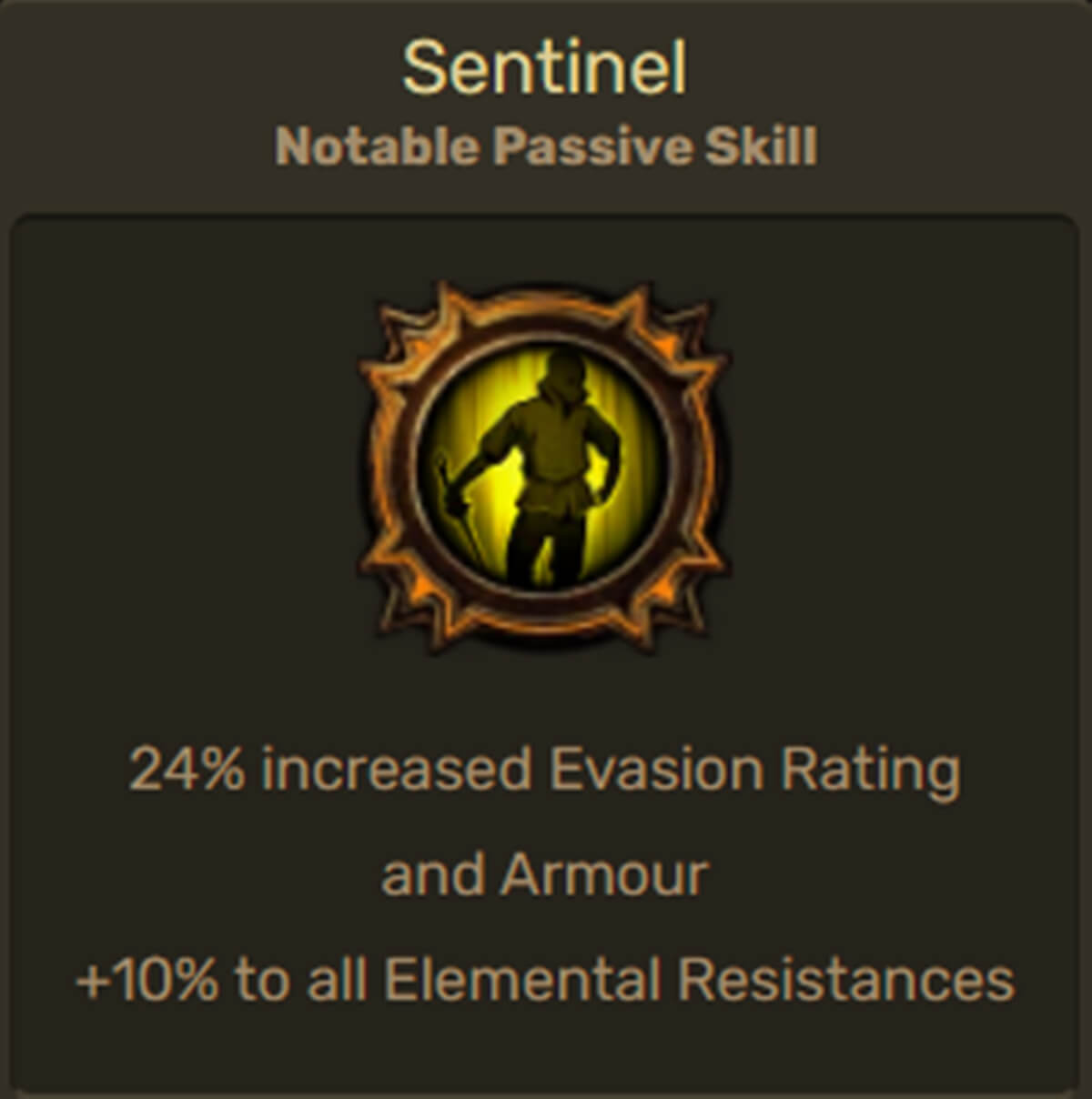 Sentinel - Notable Passive Skill