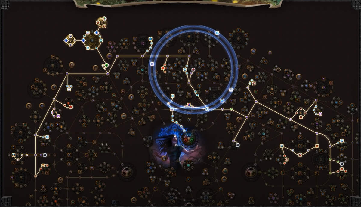 Ultimate Winter Orb Build Occultist Witch skill tree