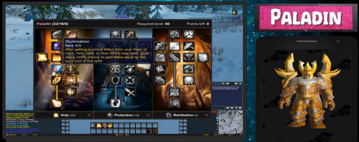 wow classic class paladin