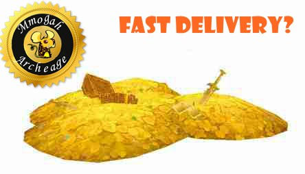 how to get fast delivery for your archeage gold, mmogah