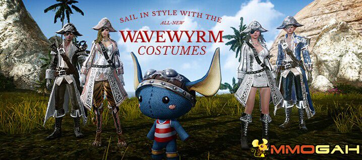 Style of Sail with All New Wavewyrm Costumes at MmoGah