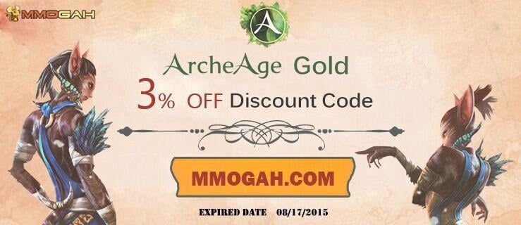 archeage gold discount code