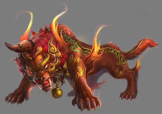 Spring Festival Beast Nian