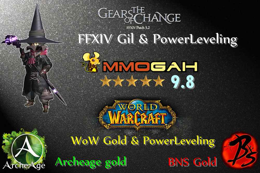 mmogah ffxiv gil, bns gold,wow gold,nost gold
