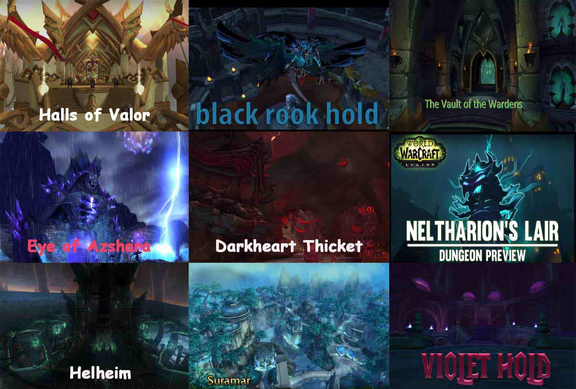 Guide to Legion Dungeons and Raids in World of Warcraft