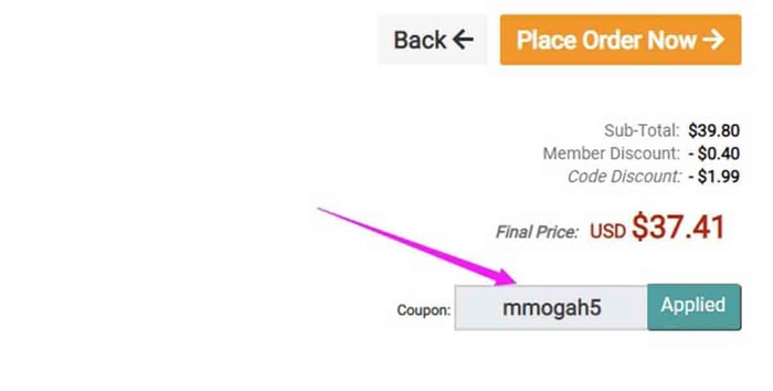 5% coupon mmogah5